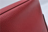 Authentic GUCCI Interlocking G 2Way Shoulder Cross Hand Bag Leather Red J2301