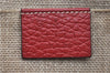 Authentic GUCCI Interlocking G 2Way Shoulder Cross Hand Bag Leather Red J2301