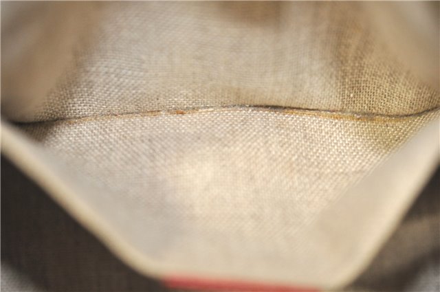 Authentic GUCCI Interlocking G 2Way Shoulder Cross Hand Bag Leather Red J2301