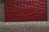 Authentic GUCCI Interlocking G 2Way Shoulder Cross Hand Bag Leather Red J2301