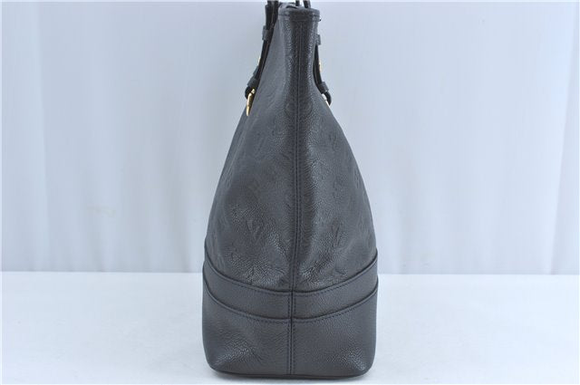 Auth Louis Vuitton Monogram Empreinte Citadine PM Tote Bag Navy M40517 LV J2304