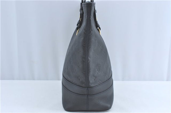Auth Louis Vuitton Monogram Empreinte Citadine PM Tote Bag Navy M40517 LV J2304