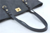 Auth Louis Vuitton Monogram Empreinte Citadine PM Tote Bag Navy M40517 LV J2304