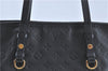 Auth Louis Vuitton Monogram Empreinte Citadine PM Tote Bag Navy M40517 LV J2304