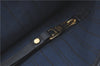 Auth Louis Vuitton Monogram Empreinte Citadine PM Tote Bag Navy M40517 LV J2304