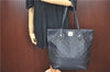 Auth Louis Vuitton Monogram Empreinte Citadine PM Tote Bag Navy M40517 LV J2304