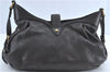 Authentic Louis Vuitton Mahina XS Shoulder Bag Dark Brown M95972 LV J2308
