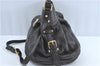 Authentic Louis Vuitton Mahina XS Shoulder Bag Dark Brown M95972 LV J2308