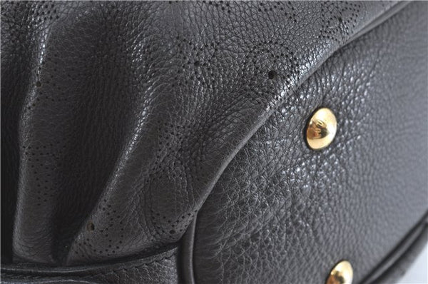 Authentic Louis Vuitton Mahina XS Shoulder Bag Dark Brown M95972 LV J2308