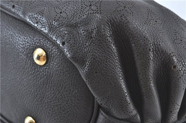Authentic Louis Vuitton Mahina XS Shoulder Bag Dark Brown M95972 LV J2308