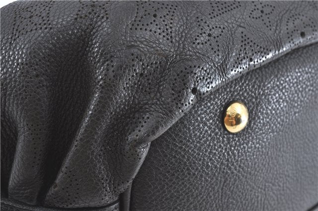 Authentic Louis Vuitton Mahina XS Shoulder Bag Dark Brown M95972 LV J2308