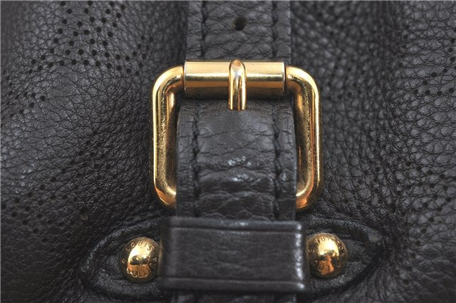 Authentic Louis Vuitton Mahina XS Shoulder Bag Dark Brown M95972 LV J2308