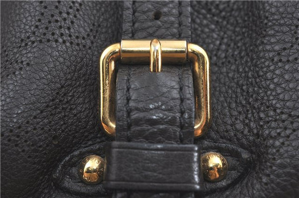 Authentic Louis Vuitton Mahina XS Shoulder Bag Dark Brown M95972 LV J2308