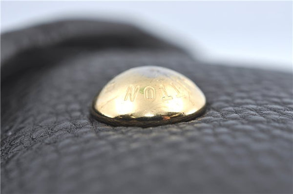 Authentic Louis Vuitton Mahina XS Shoulder Bag Dark Brown M95972 LV J2308