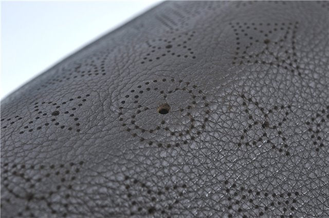 Authentic Louis Vuitton Mahina XS Shoulder Bag Dark Brown M95972 LV J2308