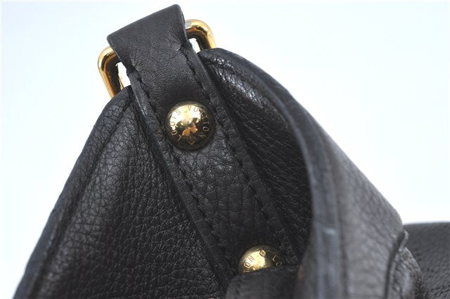 Authentic Louis Vuitton Mahina XS Shoulder Bag Dark Brown M95972 LV J2308