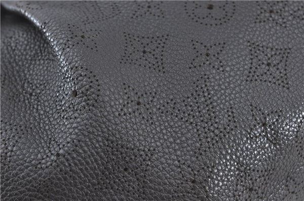 Authentic Louis Vuitton Mahina XS Shoulder Bag Dark Brown M95972 LV J2308