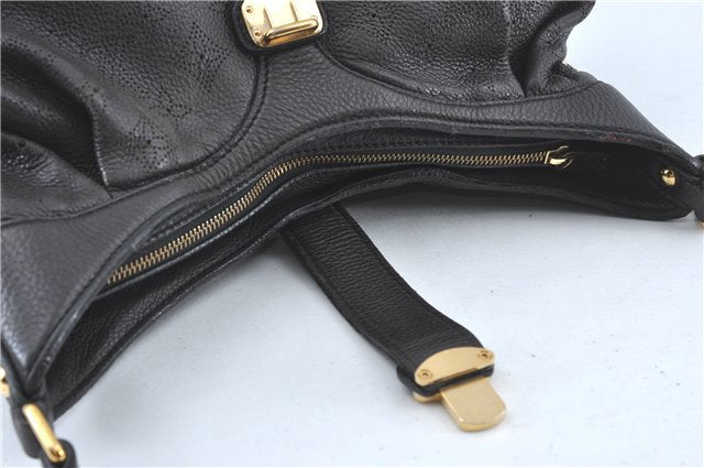 Authentic Louis Vuitton Mahina XS Shoulder Bag Dark Brown M95972 LV J2308