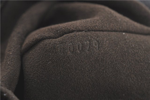 Authentic Louis Vuitton Mahina XS Shoulder Bag Dark Brown M95972 LV J2308