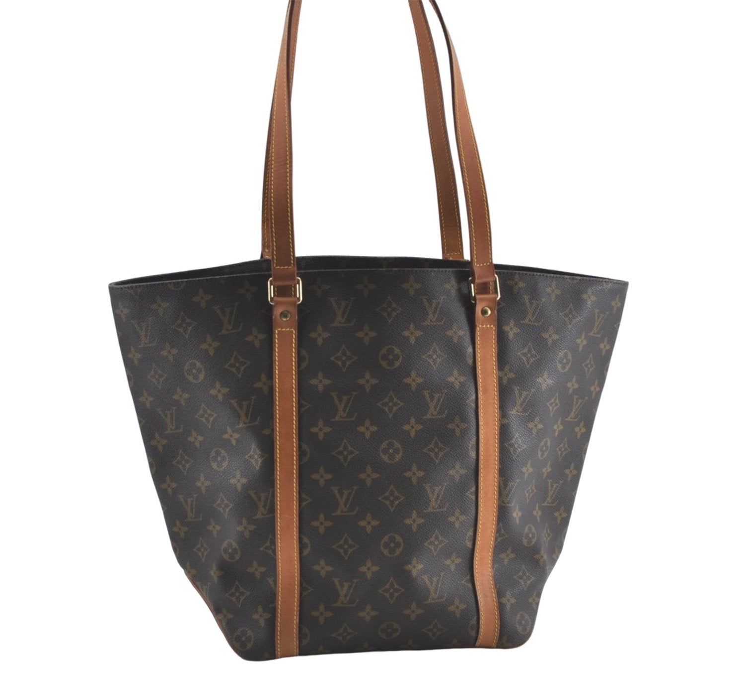 Authentic Louis Vuitton Monogram Sac Shopping PM Tote Bag M51108 LV J2312