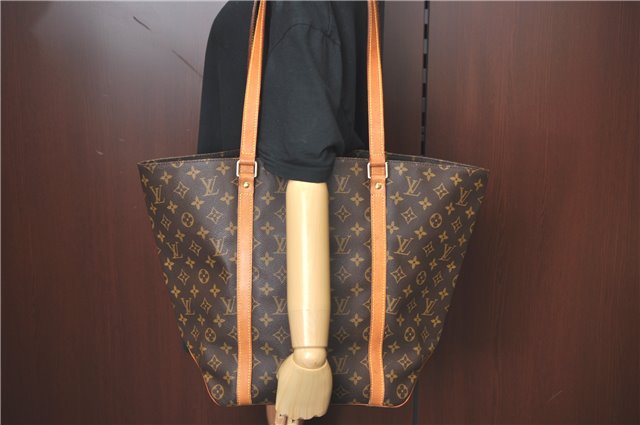 Authentic Louis Vuitton Monogram Sac Shopping PM Tote Bag M51108 LV J2312