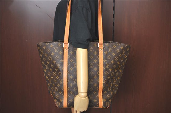 Authentic Louis Vuitton Monogram Sac Shopping PM Tote Bag M51108 LV J2312