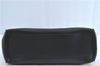 Authentic Salvatore Ferragamo Vara Leather Shoulder Tote Bag Navy Blue SF J2331