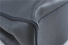 Authentic Salvatore Ferragamo Vara Leather Shoulder Tote Bag Navy Blue SF J2331