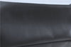 Authentic Salvatore Ferragamo Vara Leather Shoulder Tote Bag Navy Blue SF J2331