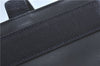 Authentic Salvatore Ferragamo Vara Leather Shoulder Tote Bag Navy Blue SF J2331