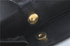 Authentic Salvatore Ferragamo Vara Leather Shoulder Tote Bag Navy Blue SF J2331