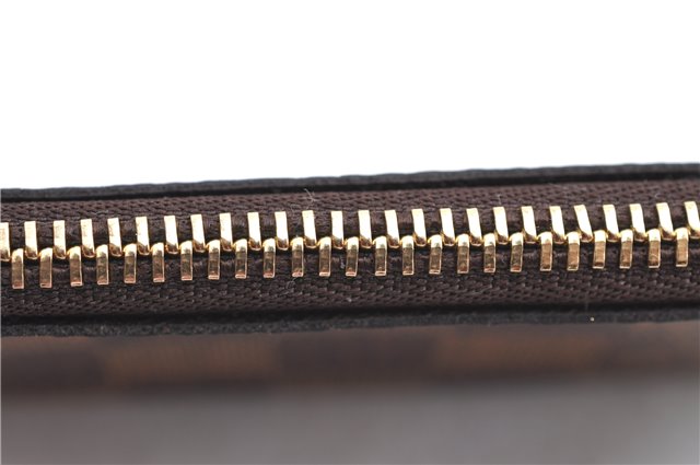 Authentic Louis Vuitton Damier Pochette Cles Coin Case Purse N62658 LV Box J2356