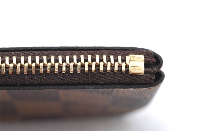 Authentic Louis Vuitton Damier Pochette Cles Coin Case Purse N62658 LV Box J2356