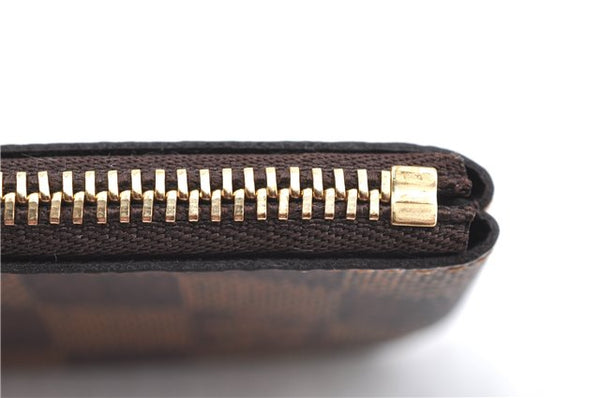 Authentic Louis Vuitton Damier Pochette Cles Coin Case Purse N62658 LV Box J2356