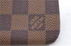 Authentic Louis Vuitton Damier Pochette Cles Coin Case Purse N62658 LV Box J2356