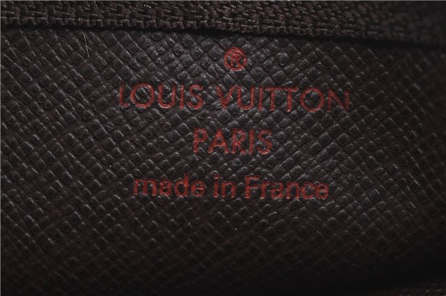 Authentic Louis Vuitton Damier Pochette Cles Coin Case Purse N62658 LV Box J2356