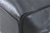 Authentic Salvatore Ferragamo Vara Leather Shoulder Tote Bag Navy Blue SF J2408