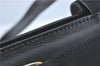 Authentic Salvatore Ferragamo Vara Leather Shoulder Tote Bag Navy Blue SF J2408