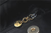 Authentic Salvatore Ferragamo Vara Leather Shoulder Tote Bag Navy Blue SF J2408