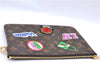 Authentic Louis Vuitton Patches City Clutch Hand Bag Purse M63447 LV Box J2417