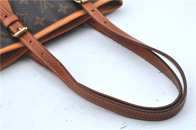 Authentic Louis Vuitton Monogram Bucket PM Shoulder Tote Bag M42238 LV J2427