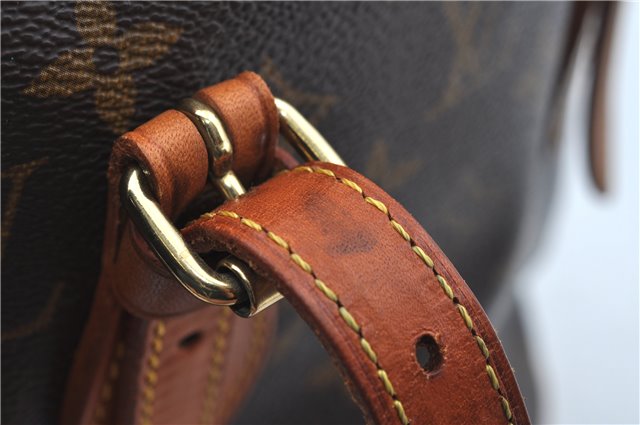 Authentic Louis Vuitton Monogram Bucket PM Shoulder Tote Bag M42238 LV J2427