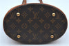 Authentic Louis Vuitton Monogram Bucket PM Shoulder Tote Bag M42238 LV J2427