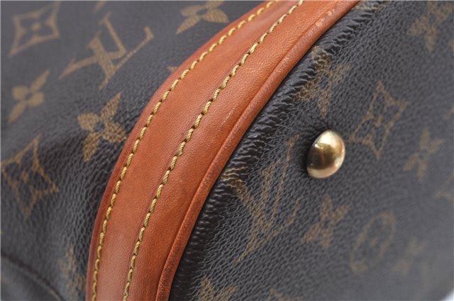 Authentic Louis Vuitton Monogram Bucket PM Shoulder Tote Bag M42238 LV J2427