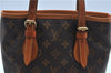 Authentic Louis Vuitton Monogram Bucket PM Shoulder Tote Bag M42238 LV J2427