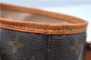 Authentic Louis Vuitton Monogram Bucket PM Shoulder Tote Bag M42238 LV J2427
