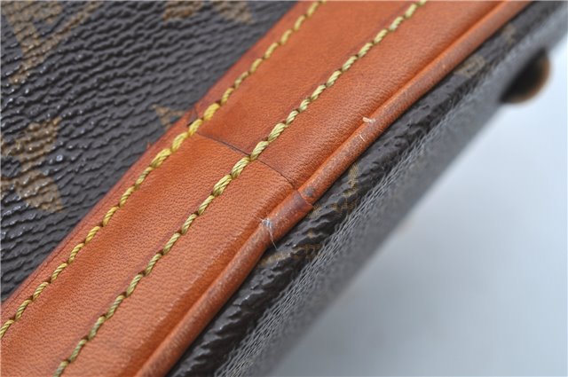 Authentic Louis Vuitton Monogram Bucket PM Shoulder Tote Bag M42238 LV J2427