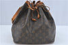 Authentic Louis Vuitton Monogram Petit Noe Shoulder Bag M42226 LV J2429