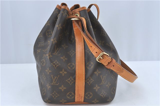 Authentic Louis Vuitton Monogram Petit Noe Shoulder Bag M42226 LV J2429