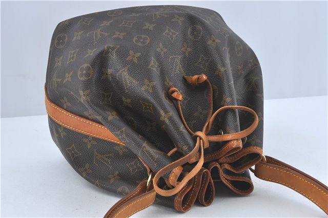 Authentic Louis Vuitton Monogram Petit Noe Shoulder Bag M42226 LV J2429